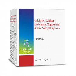 Travocal Calcium Supplement Softgel Capsule