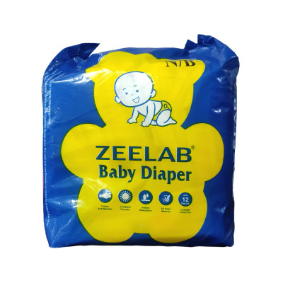 ZEELAB New Born Baby Diaper Tape Style (Pack of 15)