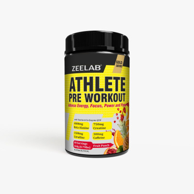 Zeelab Athlete Pre Workout 360 g (0.79 lbs) Fruit Punch