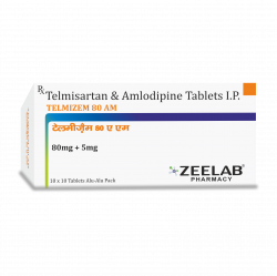 Telmizem 80 AM Tablet