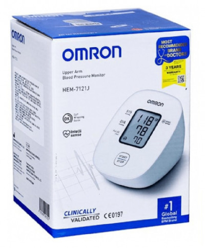 Omron Hem 7121J Blood Pressure Monitor